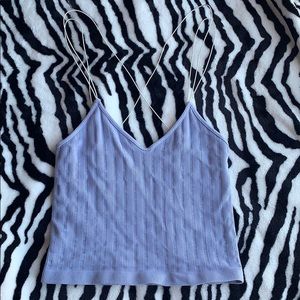 tilly’s strappy cropped tank